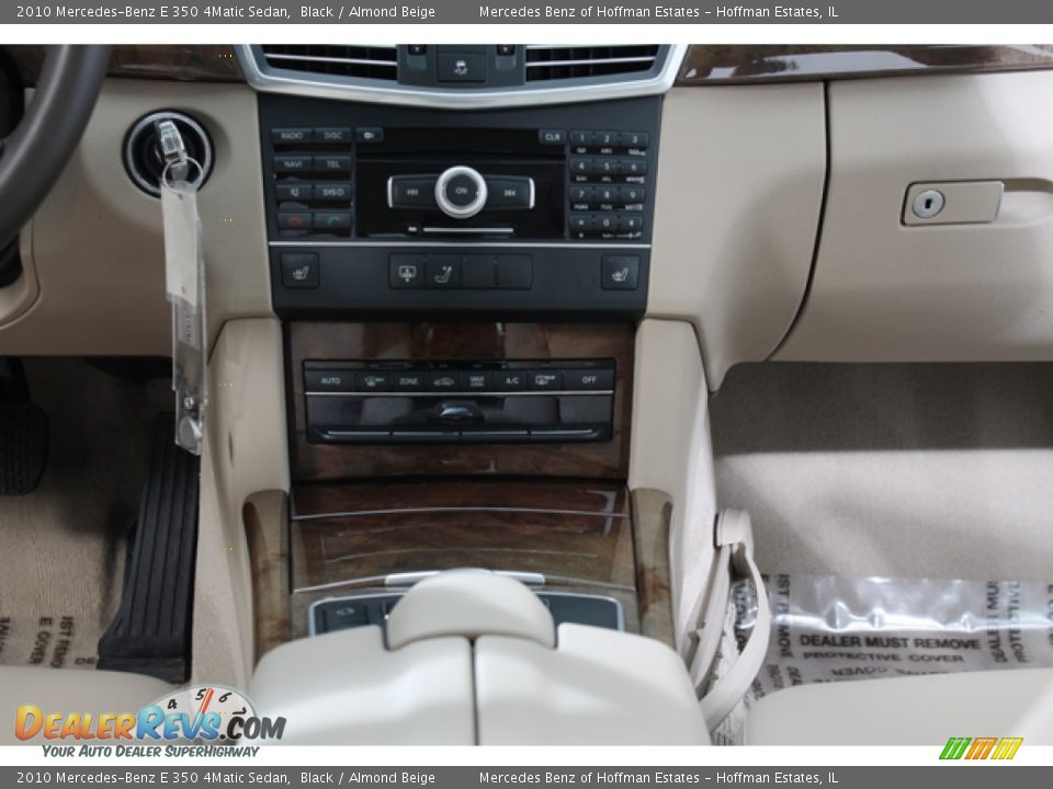 2010 Mercedes-Benz E 350 4Matic Sedan Black / Almond Beige Photo #11