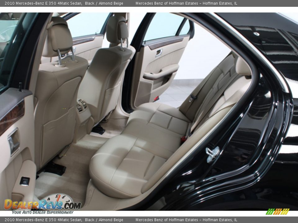 2010 Mercedes-Benz E 350 4Matic Sedan Black / Almond Beige Photo #19