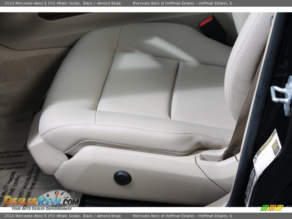 2010 Mercedes-Benz E 350 4Matic Sedan Black / Almond Beige Photo #20