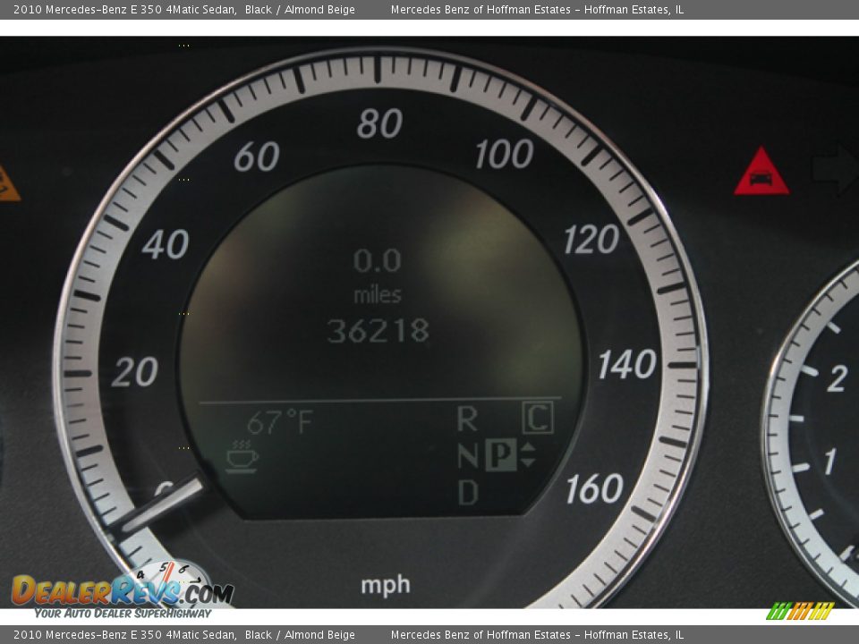 2010 Mercedes-Benz E 350 4Matic Sedan Black / Almond Beige Photo #25