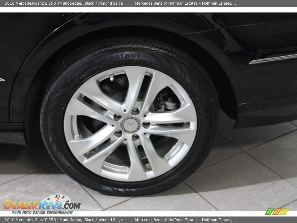 2010 Mercedes-Benz E 350 4Matic Sedan Black / Almond Beige Photo #29
