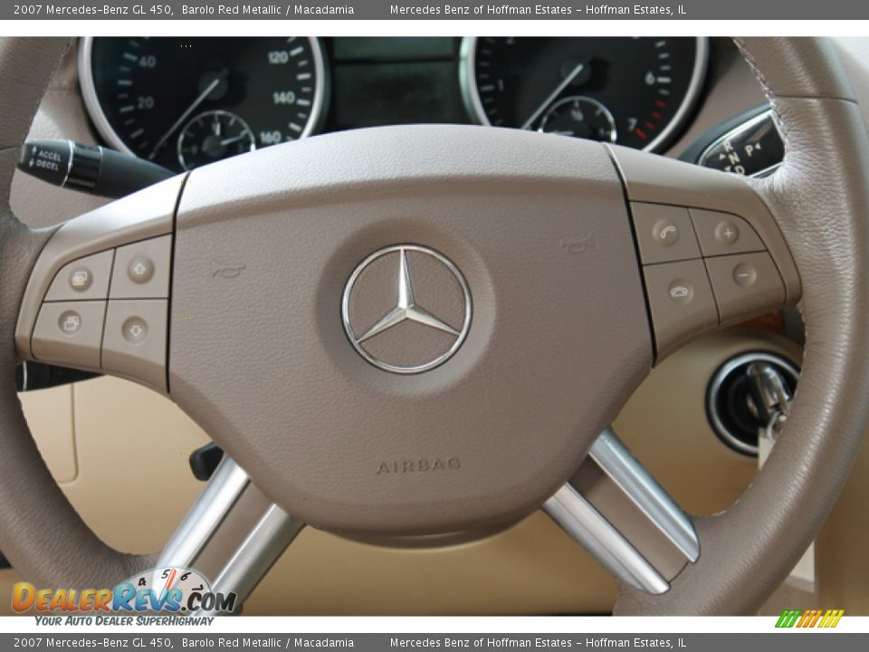 2007 Mercedes-Benz GL 450 Steering Wheel Photo #8