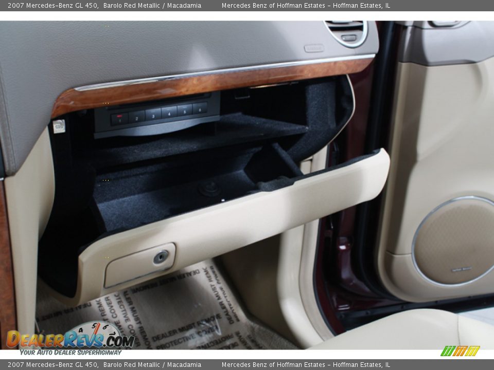 2007 Mercedes-Benz GL 450 Barolo Red Metallic / Macadamia Photo #20