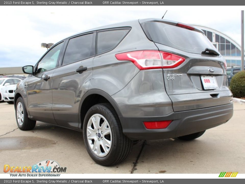 2013 Ford Escape S Sterling Gray Metallic / Charcoal Black Photo #3