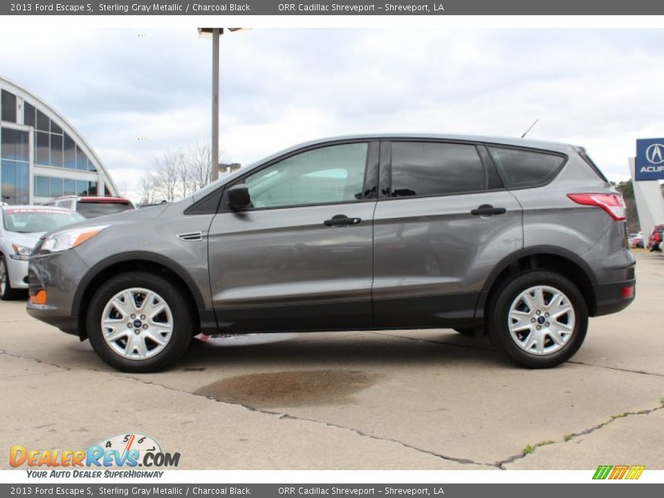 2013 Ford Escape S Sterling Gray Metallic / Charcoal Black Photo #5