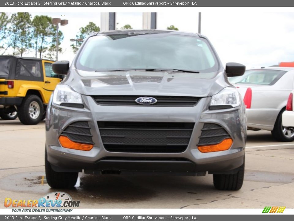 2013 Ford Escape S Sterling Gray Metallic / Charcoal Black Photo #7