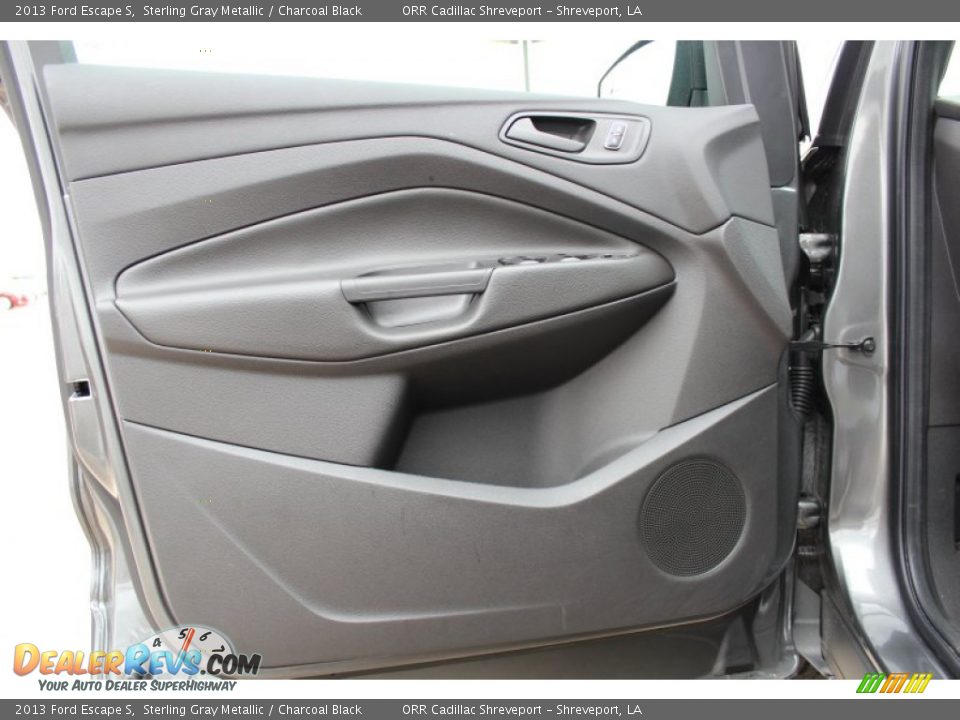 2013 Ford Escape S Sterling Gray Metallic / Charcoal Black Photo #12