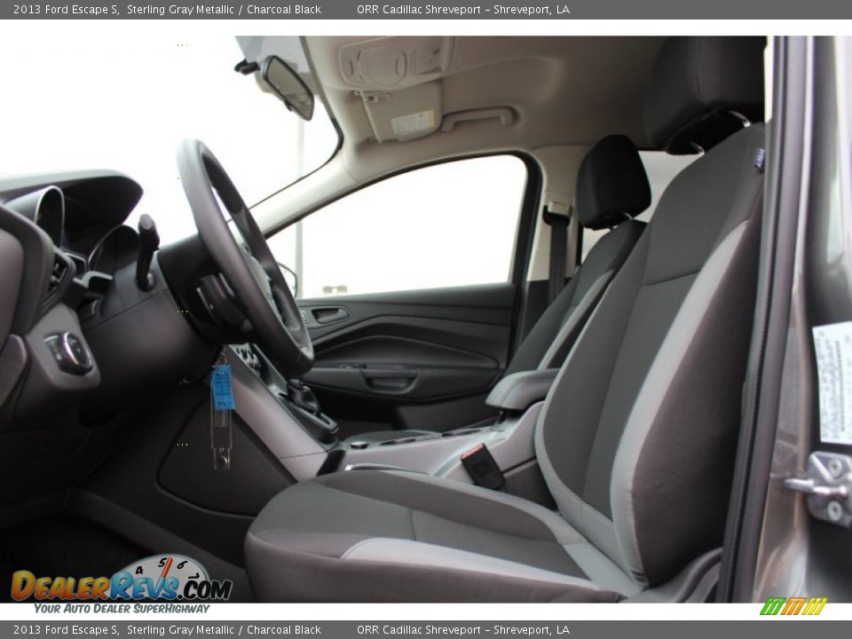 2013 Ford Escape S Sterling Gray Metallic / Charcoal Black Photo #13