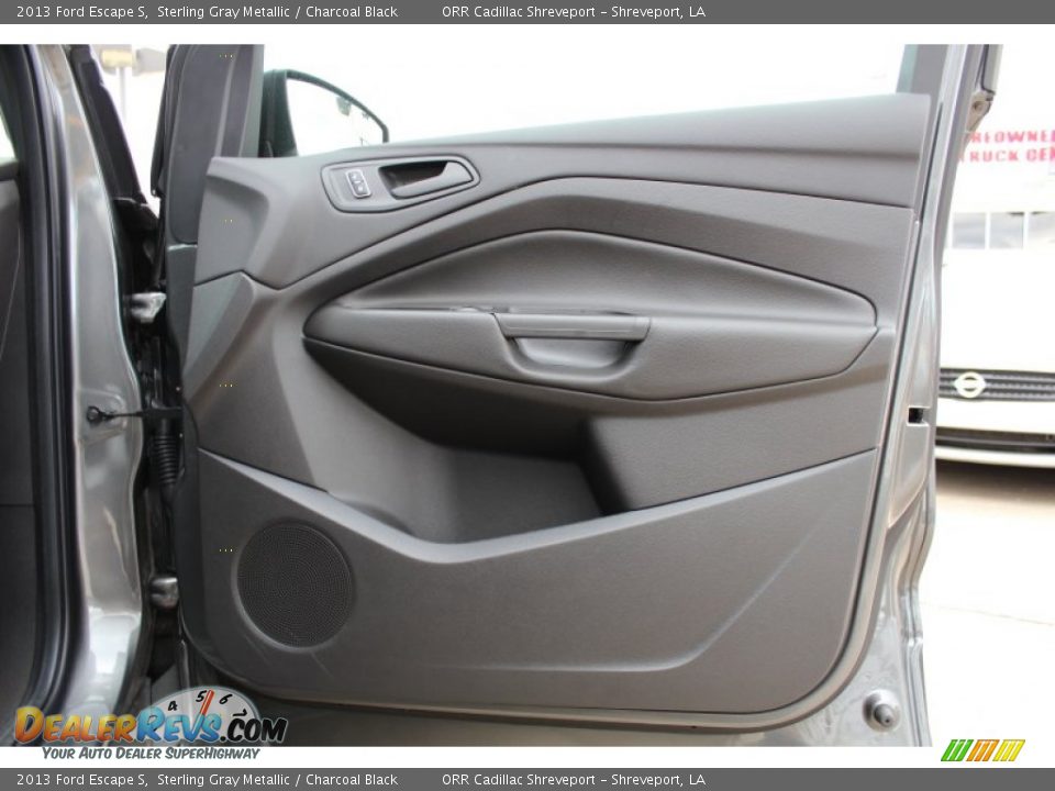 2013 Ford Escape S Sterling Gray Metallic / Charcoal Black Photo #14