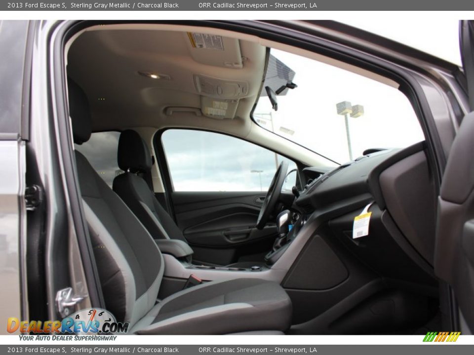2013 Ford Escape S Sterling Gray Metallic / Charcoal Black Photo #15