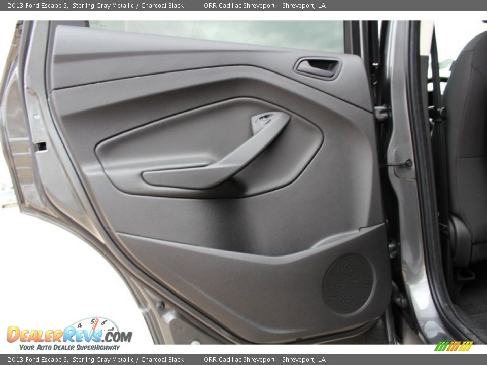 2013 Ford Escape S Sterling Gray Metallic / Charcoal Black Photo #16