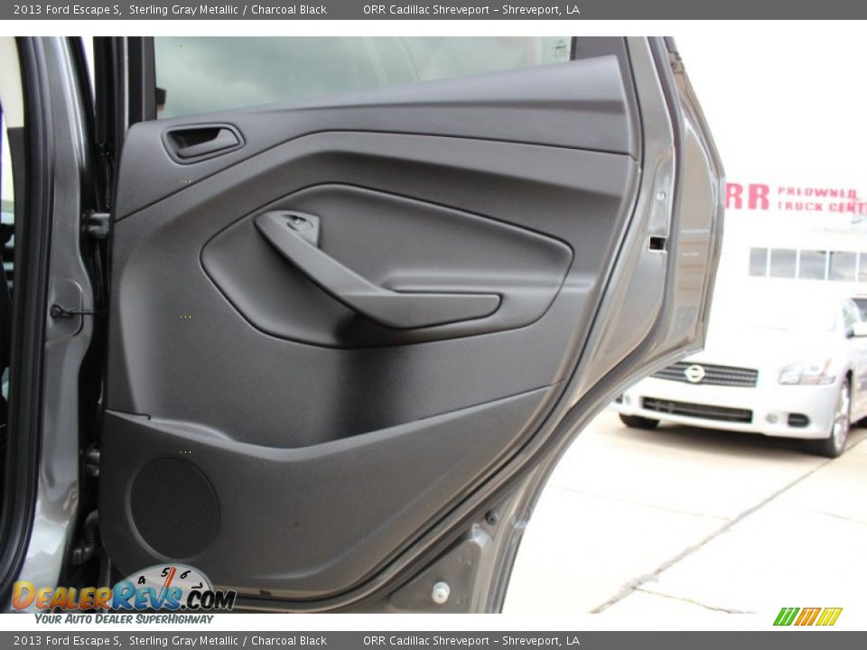 2013 Ford Escape S Sterling Gray Metallic / Charcoal Black Photo #18