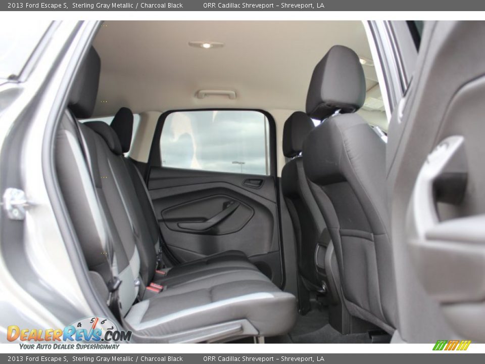 2013 Ford Escape S Sterling Gray Metallic / Charcoal Black Photo #19