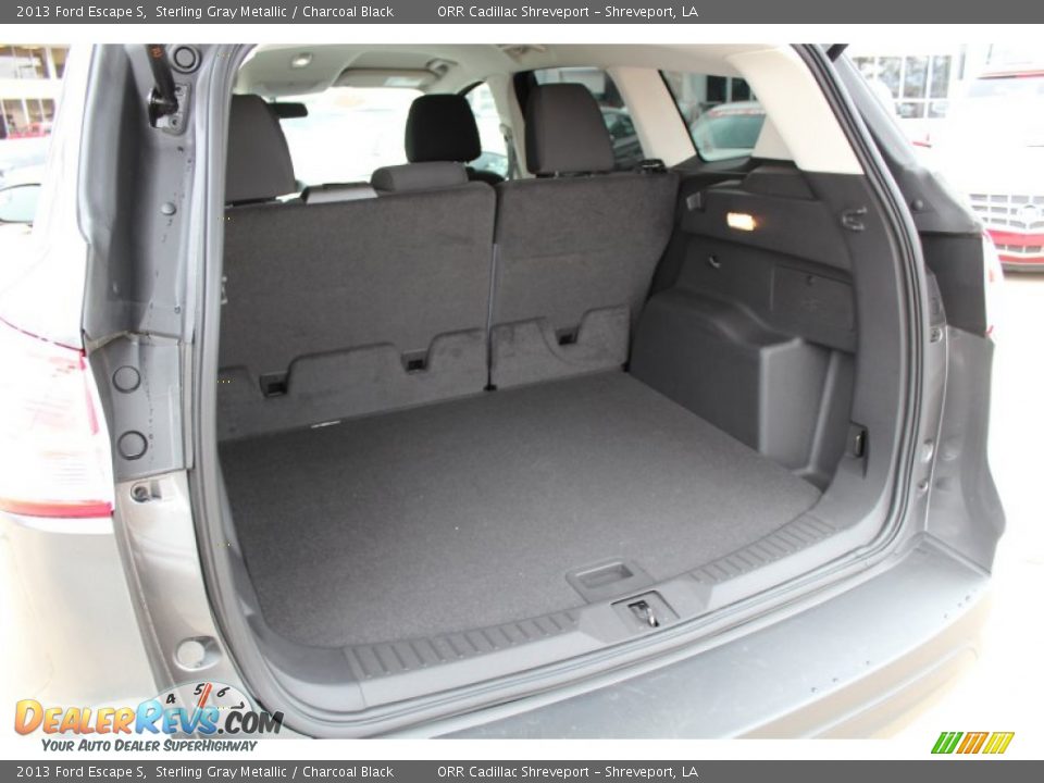 2013 Ford Escape S Sterling Gray Metallic / Charcoal Black Photo #21