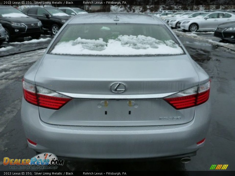 2013 Lexus ES 350 Silver Lining Metallic / Black Photo #3