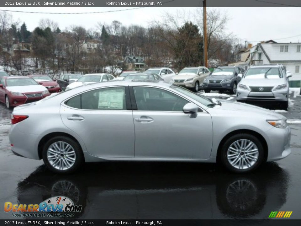 2013 Lexus ES 350 Silver Lining Metallic / Black Photo #5