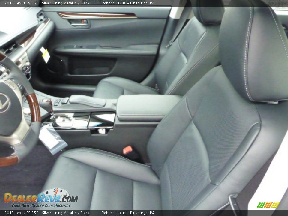 2013 Lexus ES 350 Silver Lining Metallic / Black Photo #10