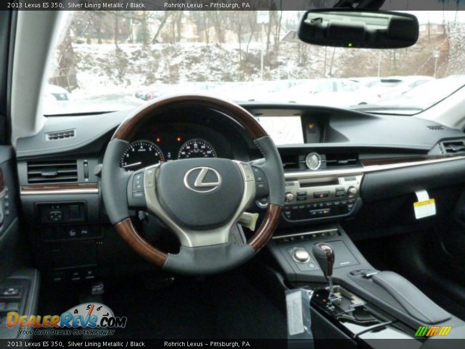 2013 Lexus ES 350 Silver Lining Metallic / Black Photo #12