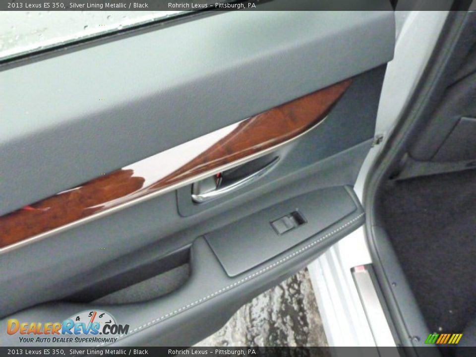 2013 Lexus ES 350 Silver Lining Metallic / Black Photo #13