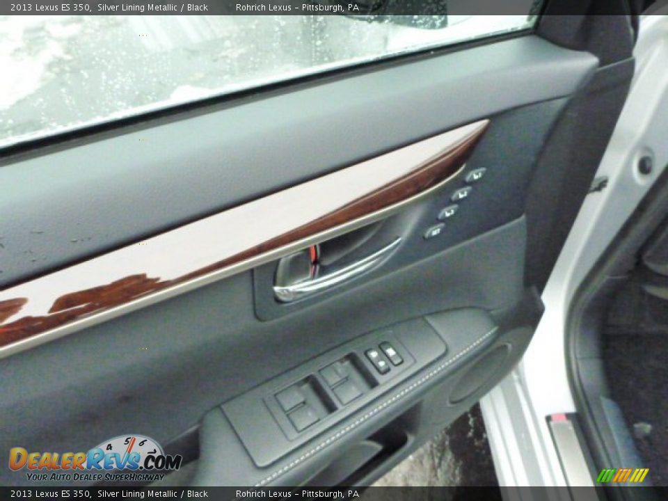 2013 Lexus ES 350 Silver Lining Metallic / Black Photo #14