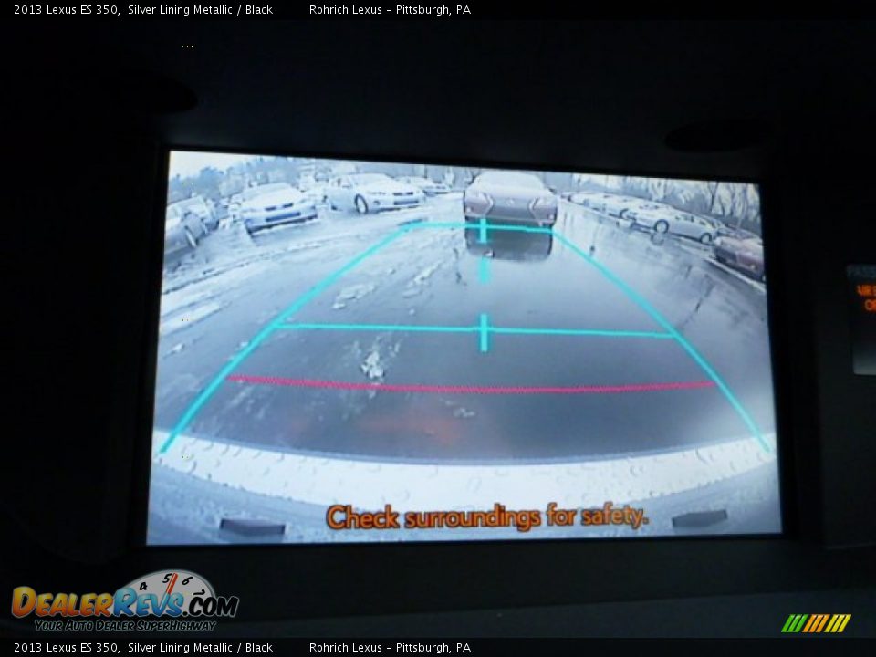 2013 Lexus ES 350 Silver Lining Metallic / Black Photo #17