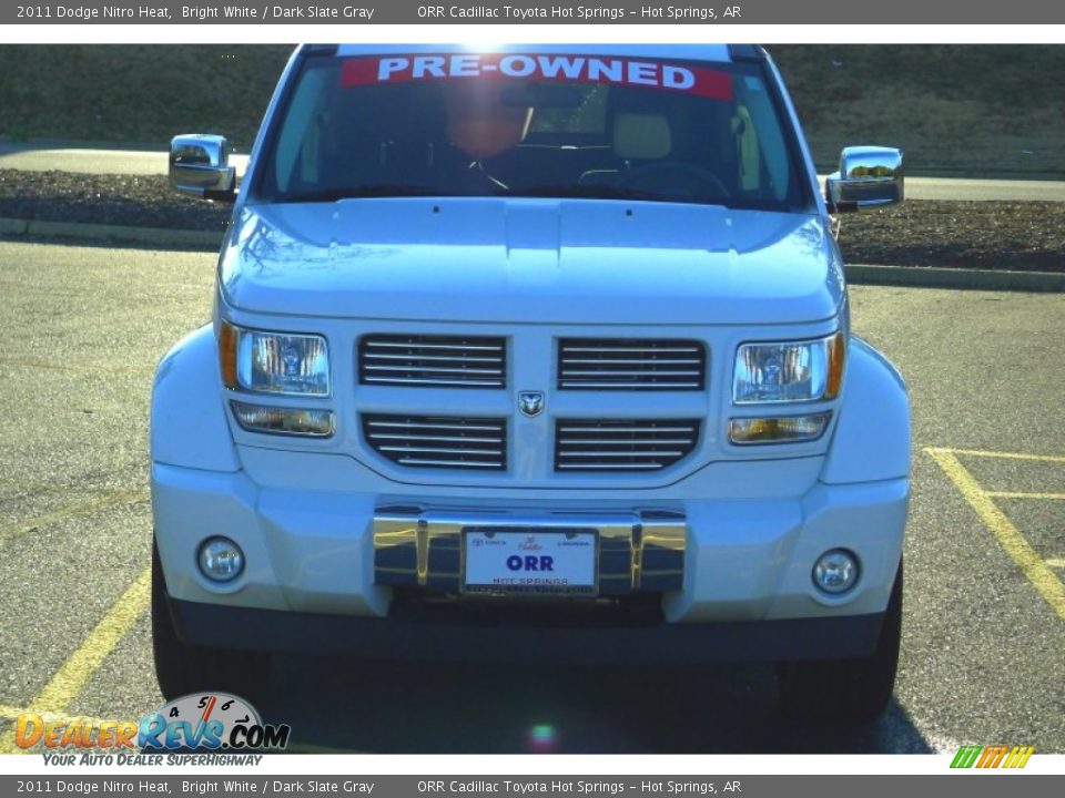2011 Dodge Nitro Heat Bright White / Dark Slate Gray Photo #2