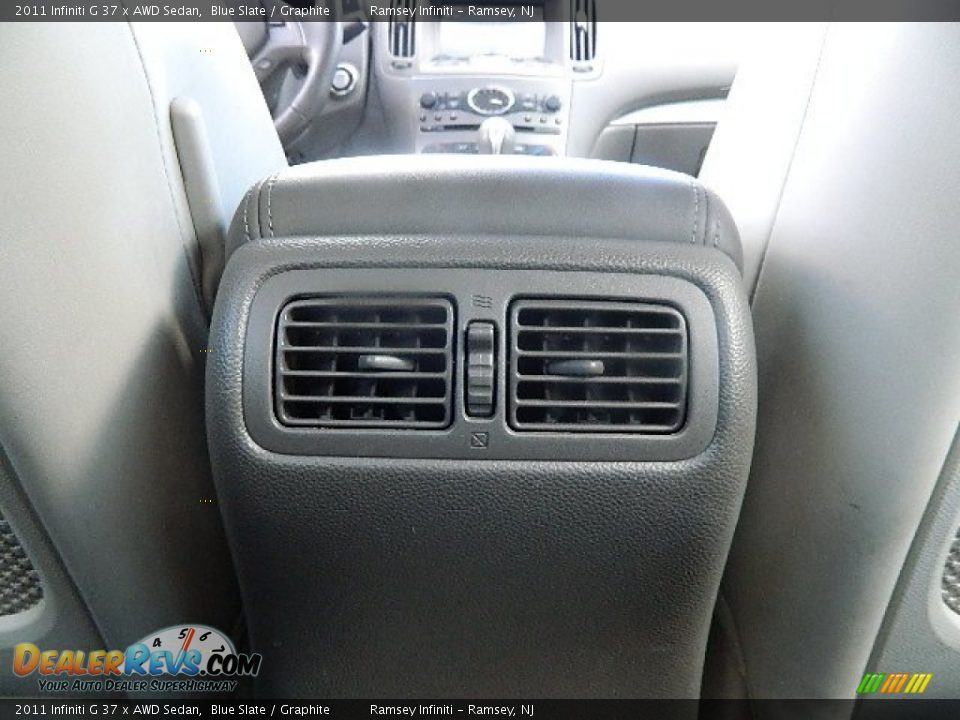 2011 Infiniti G 37 x AWD Sedan Blue Slate / Graphite Photo #12