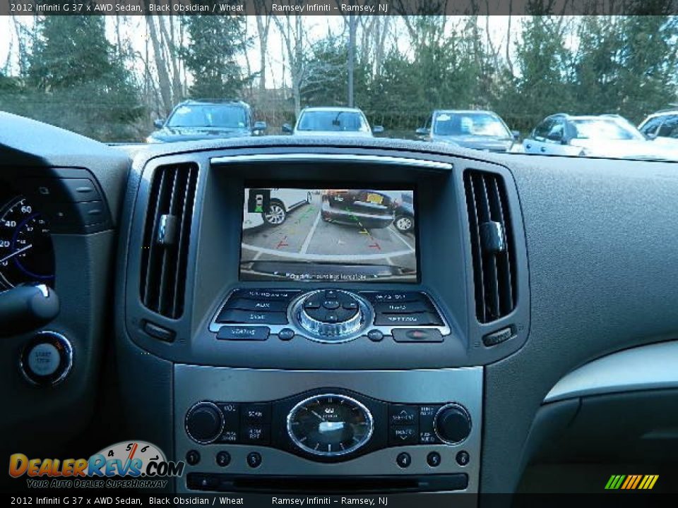 2012 Infiniti G 37 x AWD Sedan Black Obsidian / Wheat Photo #20