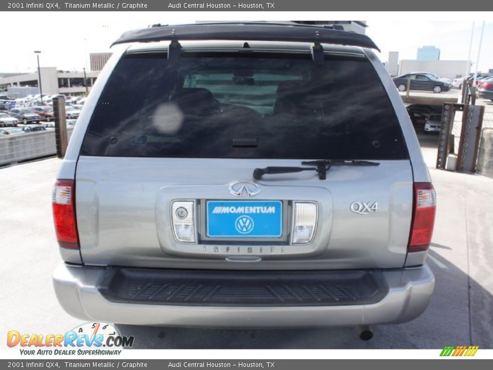 2001 Infiniti QX4 Titanium Metallic / Graphite Photo #6