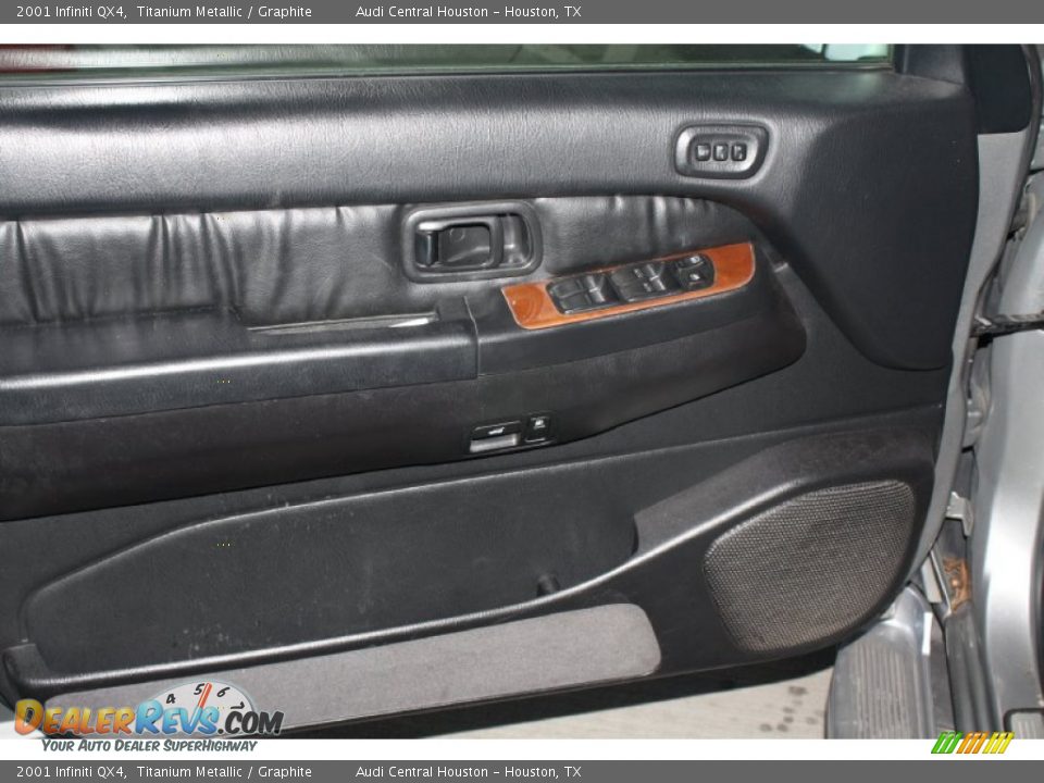 2001 Infiniti QX4 Titanium Metallic / Graphite Photo #9