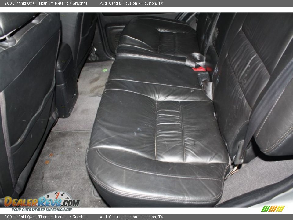 2001 Infiniti QX4 Titanium Metallic / Graphite Photo #23