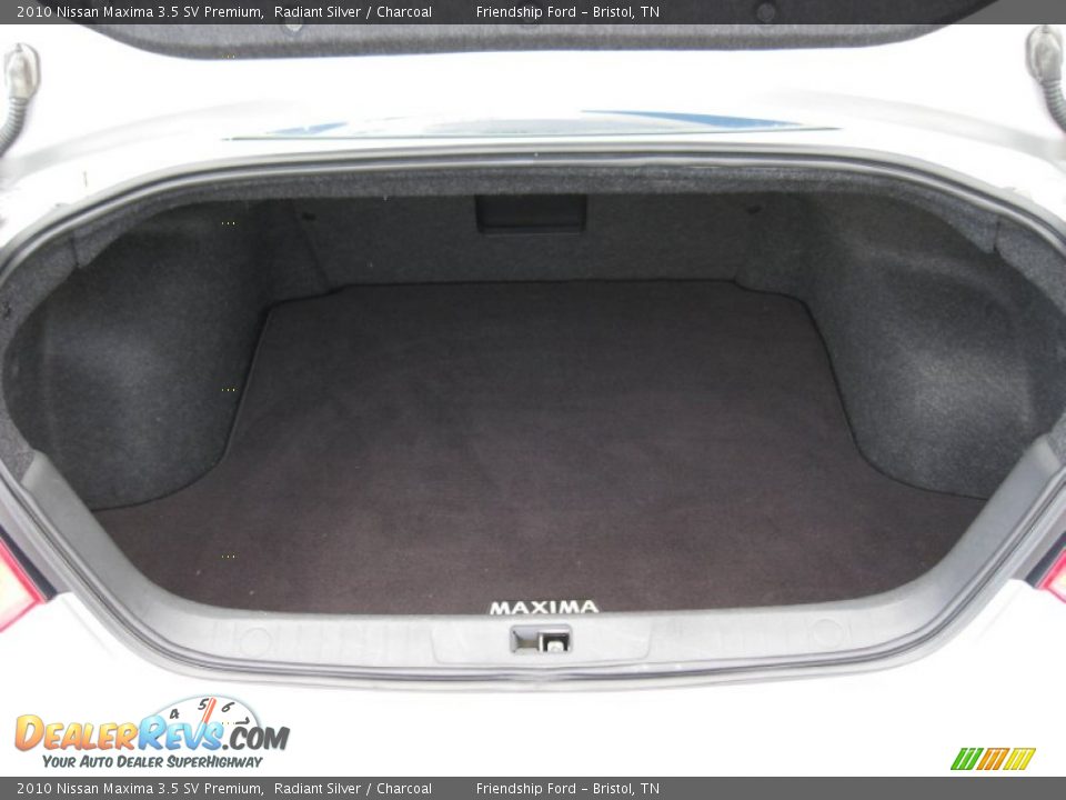 2010 Nissan Maxima 3.5 SV Premium Radiant Silver / Charcoal Photo #14