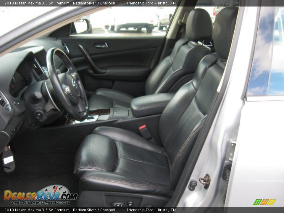 2010 Nissan Maxima 3.5 SV Premium Radiant Silver / Charcoal Photo #16