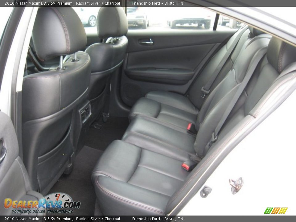 2010 Nissan Maxima 3.5 SV Premium Radiant Silver / Charcoal Photo #19