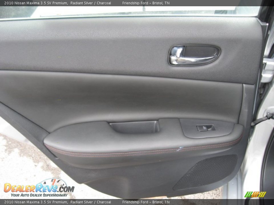 2010 Nissan Maxima 3.5 SV Premium Radiant Silver / Charcoal Photo #21