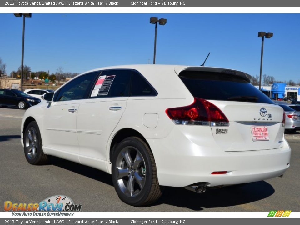 2013 Toyota Venza Limited AWD Blizzard White Pearl / Black Photo #3