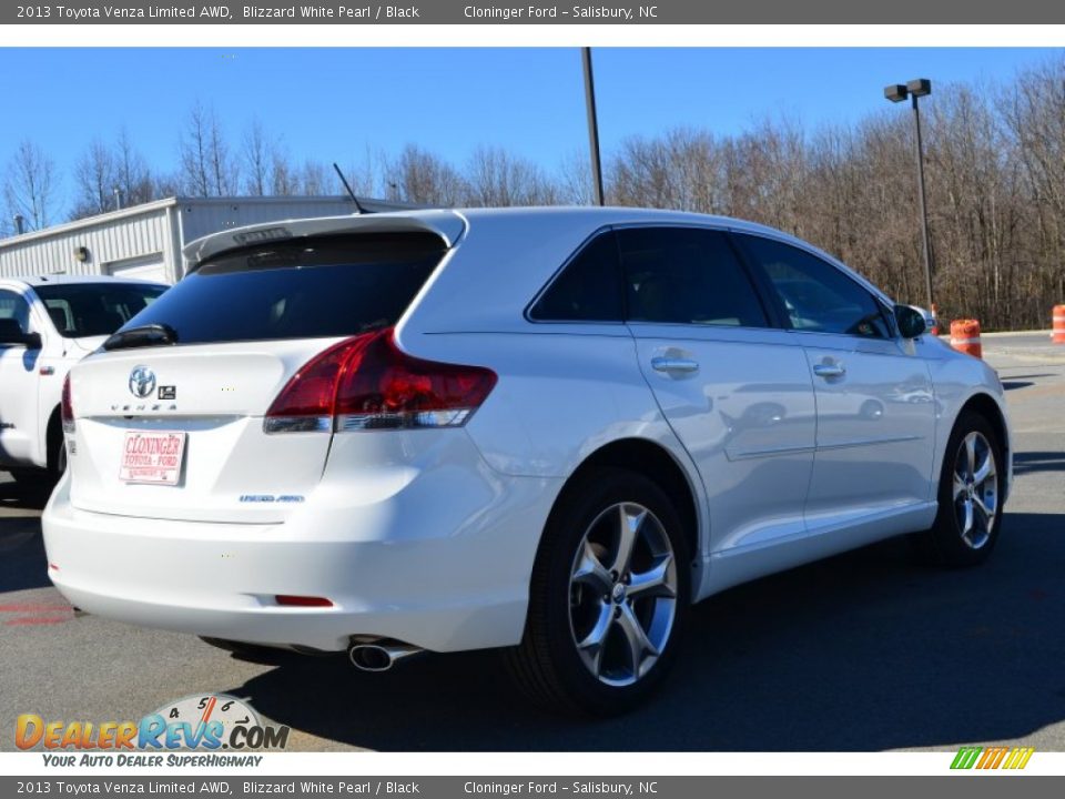 2013 Toyota Venza Limited AWD Blizzard White Pearl / Black Photo #5