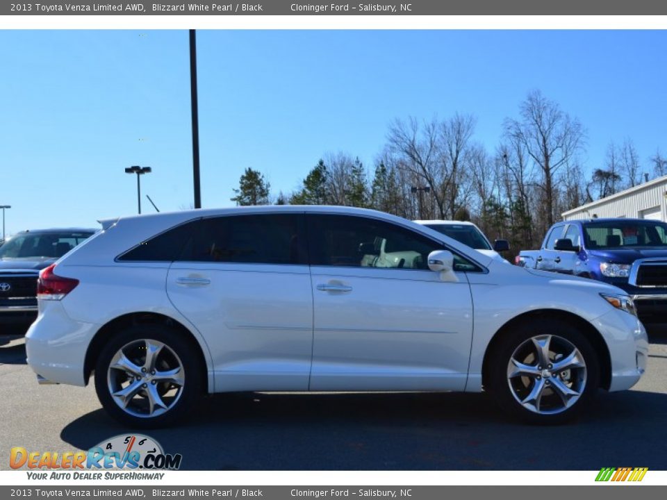 2013 Toyota Venza Limited AWD Blizzard White Pearl / Black Photo #6