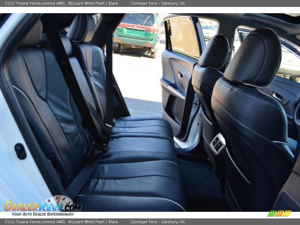 2013 Toyota Venza Limited AWD Blizzard White Pearl / Black Photo #14