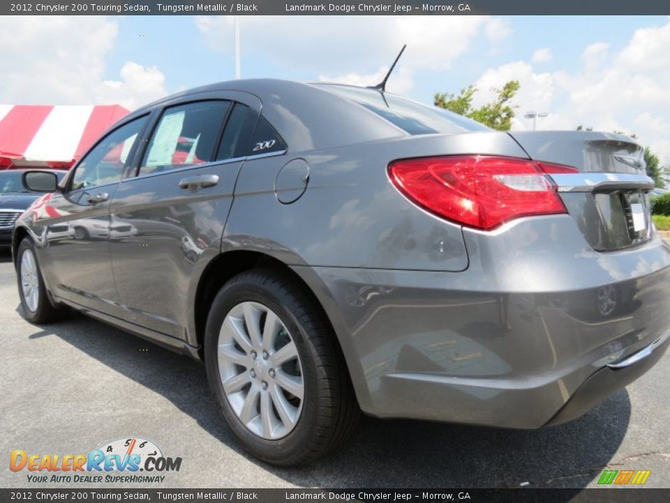 2012 Chrysler 200 Touring Sedan Tungsten Metallic / Black Photo #2