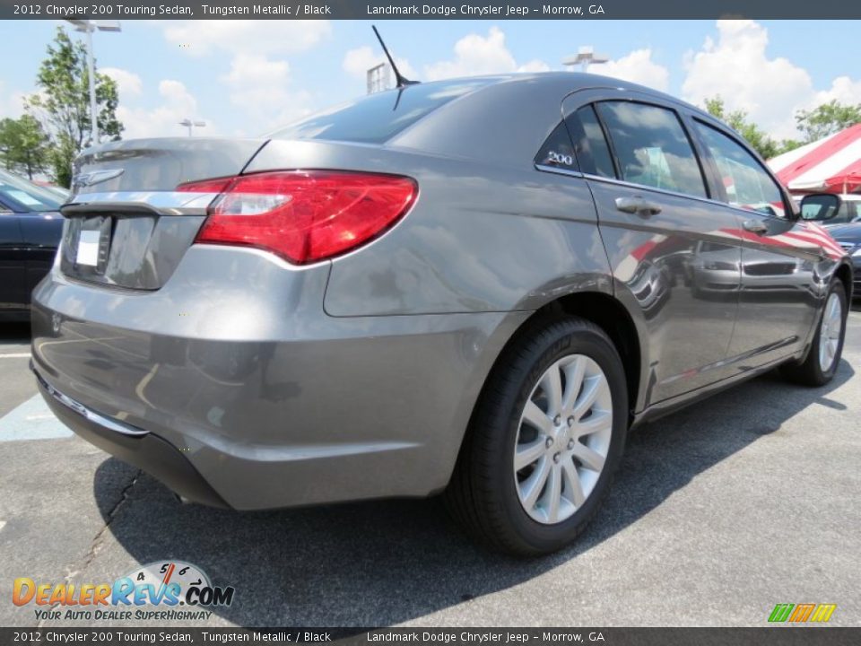 2012 Chrysler 200 Touring Sedan Tungsten Metallic / Black Photo #3