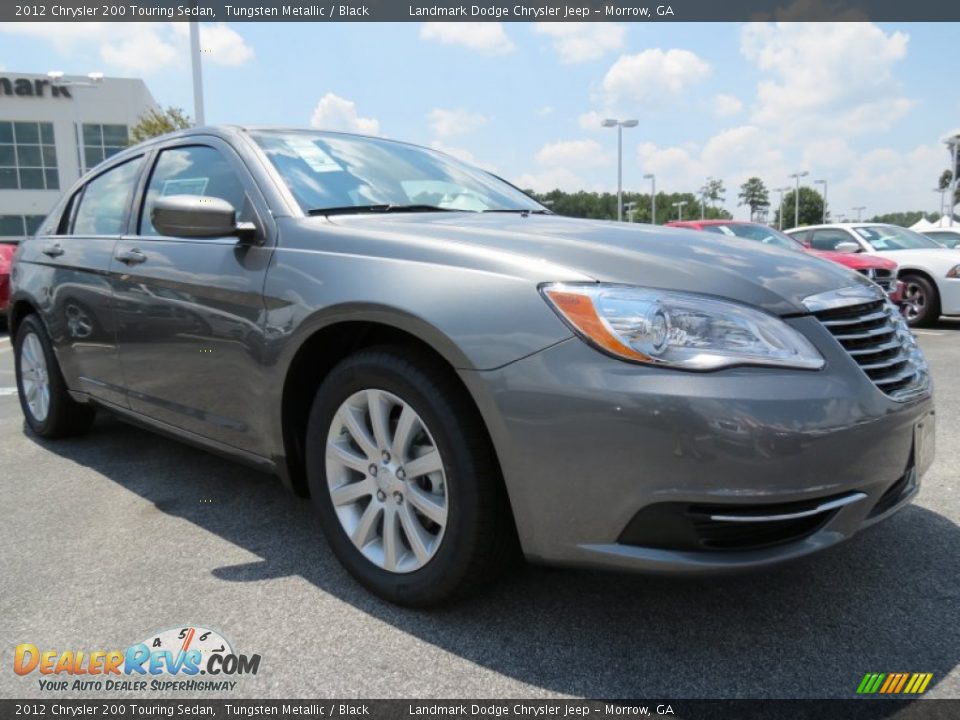 2012 Chrysler 200 Touring Sedan Tungsten Metallic / Black Photo #4
