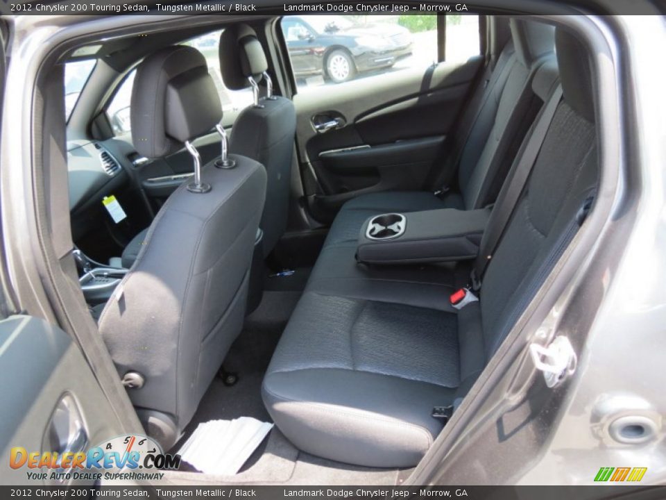 2012 Chrysler 200 Touring Sedan Tungsten Metallic / Black Photo #7