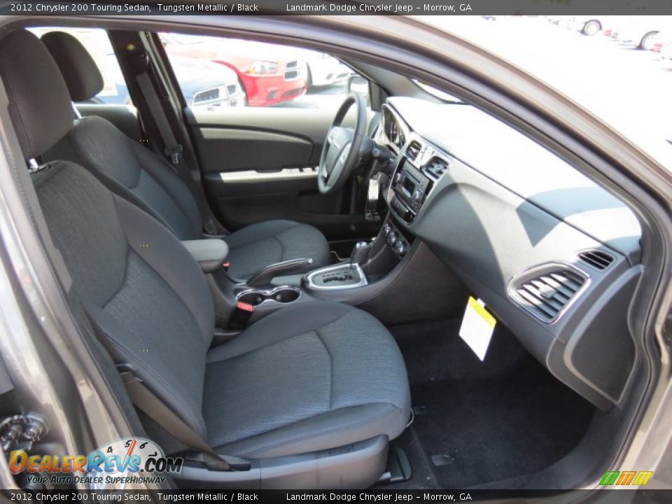 2012 Chrysler 200 Touring Sedan Tungsten Metallic / Black Photo #8