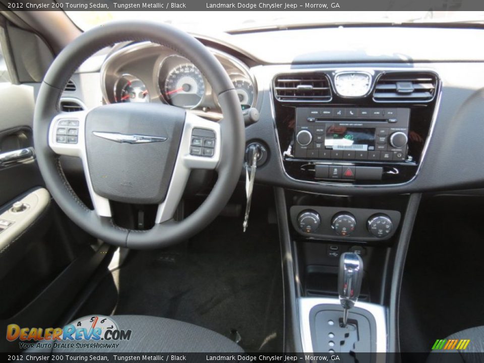 2012 Chrysler 200 Touring Sedan Tungsten Metallic / Black Photo #9