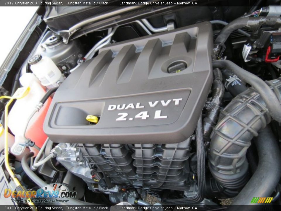 2012 Chrysler 200 Touring Sedan Tungsten Metallic / Black Photo #10