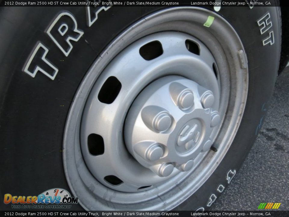 2012 Dodge Ram 2500 HD ST Crew Cab Utility Truck Bright White / Dark Slate/Medium Graystone Photo #5