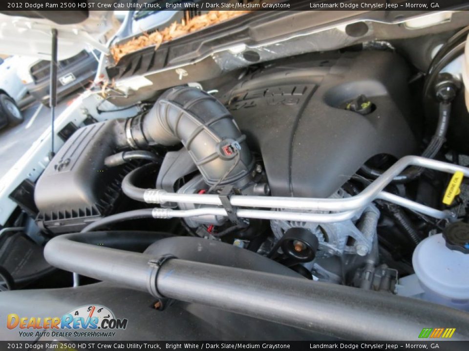 2012 Dodge Ram 2500 HD ST Crew Cab Utility Truck Bright White / Dark Slate/Medium Graystone Photo #10