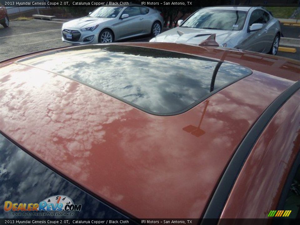 2013 Hyundai Genesis Coupe 2.0T Catalunya Copper / Black Cloth Photo #4