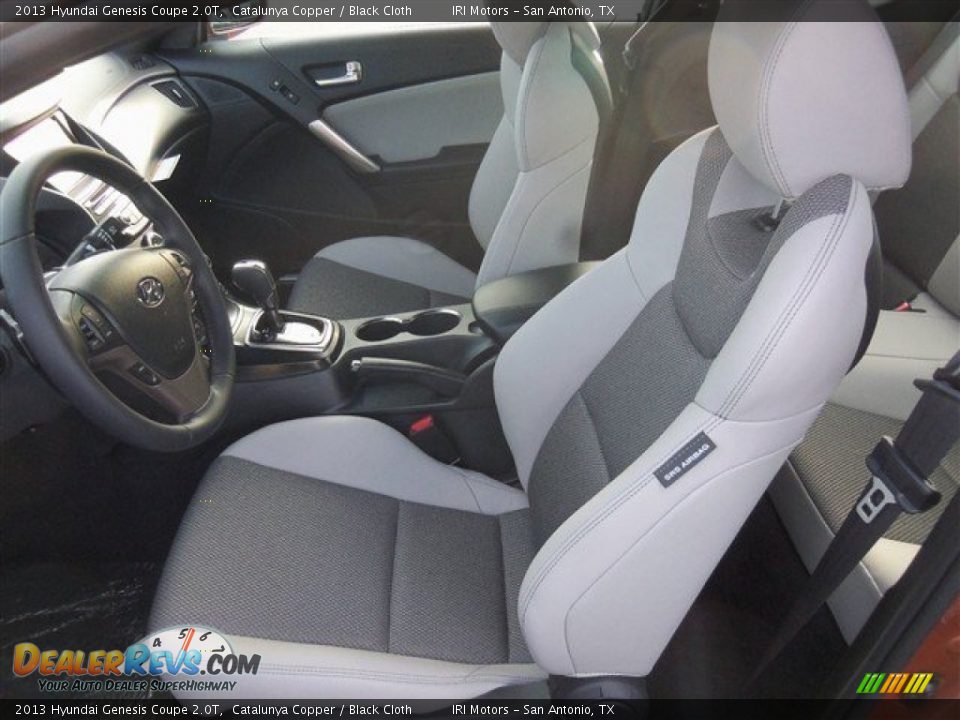 2013 Hyundai Genesis Coupe 2.0T Catalunya Copper / Black Cloth Photo #11